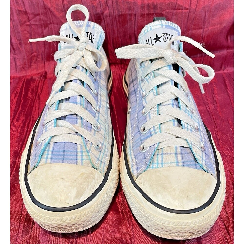 Converse NWOT Chuck Taylor All Star Plaid Canvas Low Cut Sneakers sz M7/W9